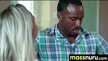 Sweetie gives a hot slippery nuru massage 23