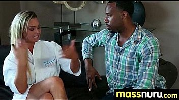 Sweetie gives a hot slippery nuru massage 23