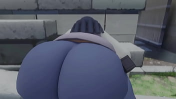 Hinata twerking so hot