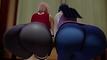 Hinata twerking so hot