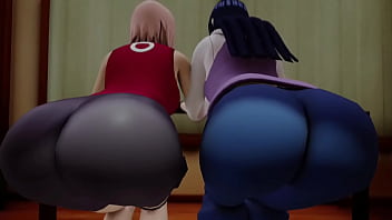 Hinata twerking so hot