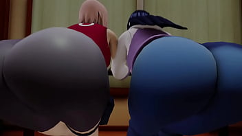 Hinata twerking so hot