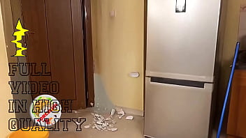 Torcelini and the maid smashing dishes and stripping for tips a maid breaks dishes full video