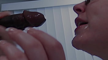 Thick chick enjoying a black cock