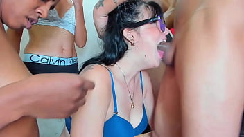 Full destruction for 3 ruthless whores