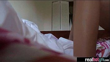Lovely real girl get banged hard style on cam clip 05