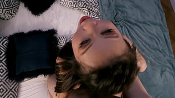 Luna truelove passionate bedroom sex ends in dripping creampie