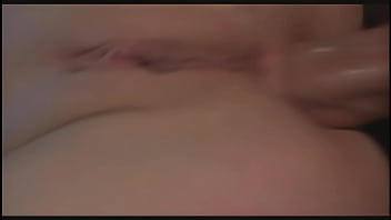 The massive black cock fills up her cunt and sprays a giant load all over her face