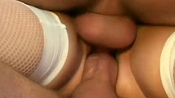 Filthy cunt nasty gangbang double anal