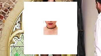 Collared british 18 year old gets fucked hard in the kitchen