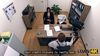 Loan4k asandra dewy begged a loan and her pussy passed the test