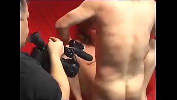 Husband watching his wife's first anal Husband watching his wife's first anal