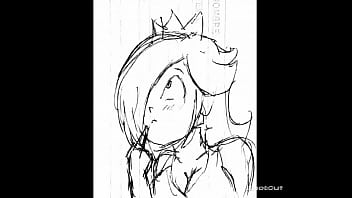 Fiesta de piscina en el laberinto princesa peach gigante