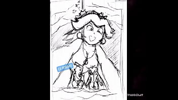 Fiesta de piscina en el laberinto princesa peach gigante Fiesta de piscina en el laberinto princesa peach gigante