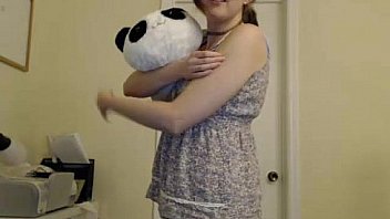 Cute amateur happylilcamgirl teasing on webcam 2016