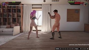 Cassie vs jerle nf3d mixed combat no rules apartment battle