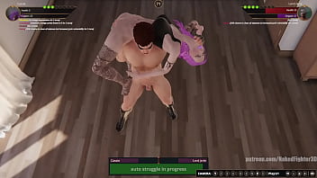 Cassie vs jerle nf3d mixed combat no rules apartment battle