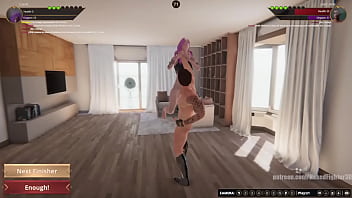 Cassie vs jerle nf3d mixed combat no rules apartment battle