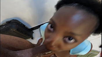 Sloppy nasty pov ebony head what’s the most distracting thing you can say about me being your whore jhodez1