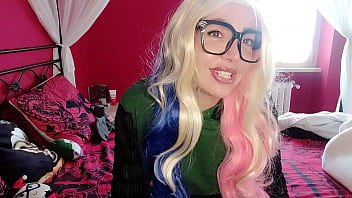 Chantal try her new very big cock