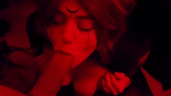 Sexy demon witch witch