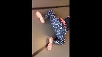 My b shaking ass at the gym
