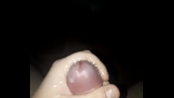 Spurting penis