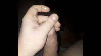 Spurting penis