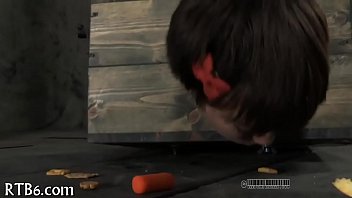 Hard toy for beauty's anal canal