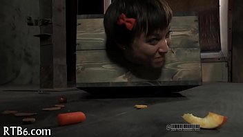 Hard toy for beauty's anal canal