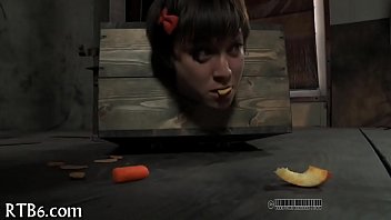 Hard toy for beauty's anal canal