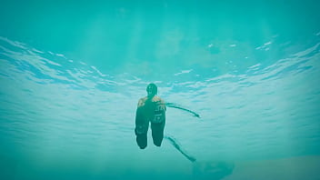 Lara croft discovered a secret statue and decided to get some healing nectar