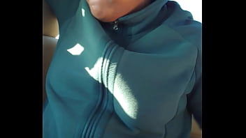 Slut sucks dick and catches nut while her man is inside the house Slut sucks dick and catches nut while her man is inside the house