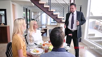 Family dinner ends with a orgy kenna james kylie kingston johnny castle rion king