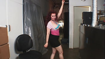 Slim teen plays with her hairy pussy