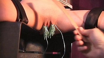 Sexy brunette chick katie gets tied