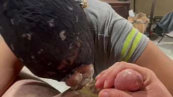 Ebony slave puking orange creamsicle milkshake and sloppy rimming