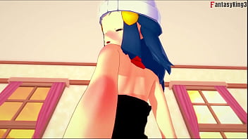 Dawn sexy cowgirl fuck 3 pokemons full & pov movie on sheer & fantasyking3