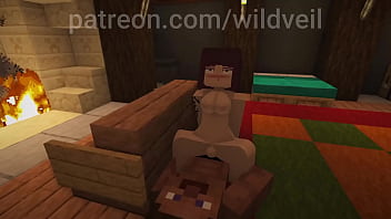 Minecraft revy from black lagoon gets fucked