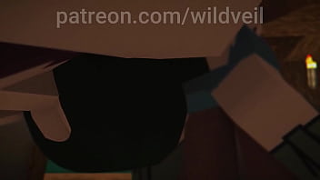 Minecraft revy from black lagoon gets fucked