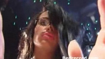 Nina roberts glasses and white fishnet stockings 2