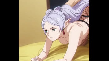 Frieren aburrida con su novio hentai