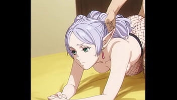 Frieren aburrida con su novio hentai