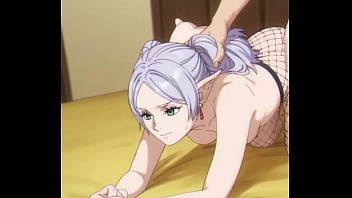 Frieren aburrida con su novio hentai