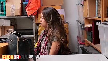 Naughty beautiful brunette babe gives the best blow jobs in town