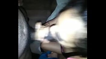 Lantina bitch eat dick