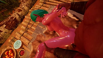 Viking finds an elf encampment