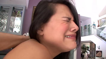 Latina with hairy cunt