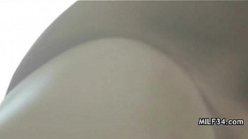 Hot stepmom cougar smoking sex in heels