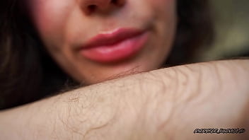 Wildly hairy arms and bushy pits tease